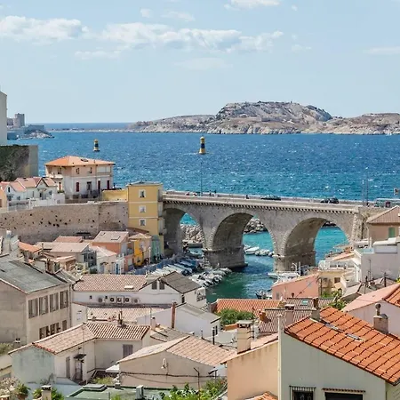 T2 SUPERBE VUE MER et Vallon Des Auffes Marseilles Exterior foto